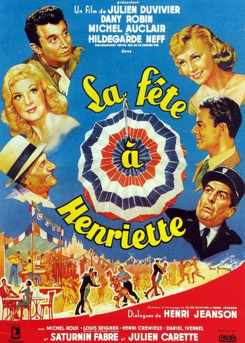 Обложка (Постер) Праздник Генриетты / La fête à Henriette (1952) SATRip Обложка (Постер) Праздник Генриетты / La fête à Henriette (1952) SATRip