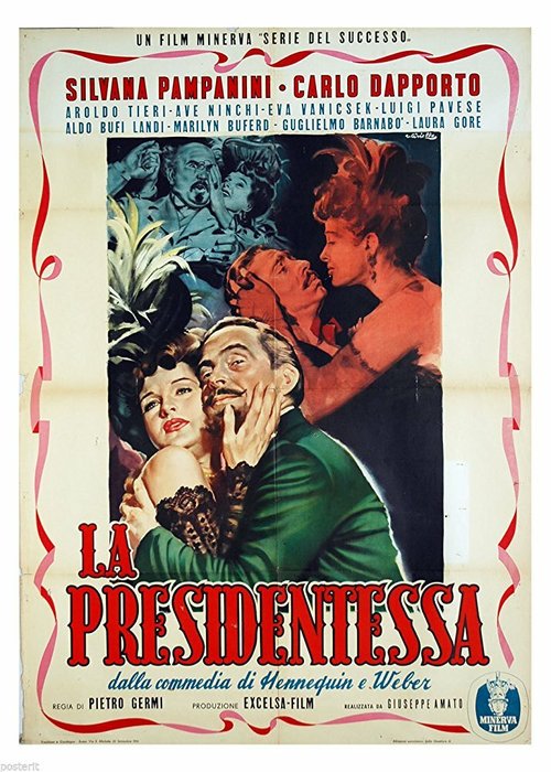 Обложка (Постер) Председательница / La presidentessa (1952) SATRip Обложка (Постер) Председательница / La presidentessa (1952) SATRip