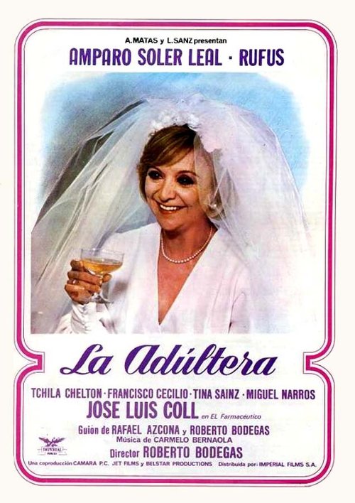 Обложка (Постер) Прелюбодейка / La adúltera (1975) Обложка (Постер) Прелюбодейка / La adúltera (1975)