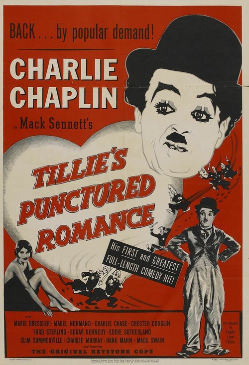 Обложка (Постер) Прерванный роман Тилли / Tillie's Punctured Romance (1914) SATRip Обложка (Постер) Прерванный роман Тилли / Tillie's Punctured Romance (1914) SATRip
