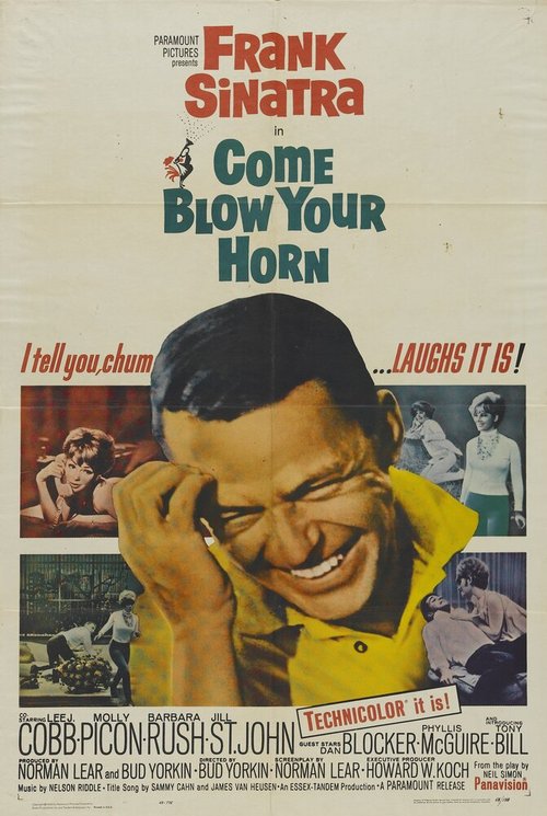 Обложка Приди и протруби в свой рог / Come Blow Your Horn (1963) 