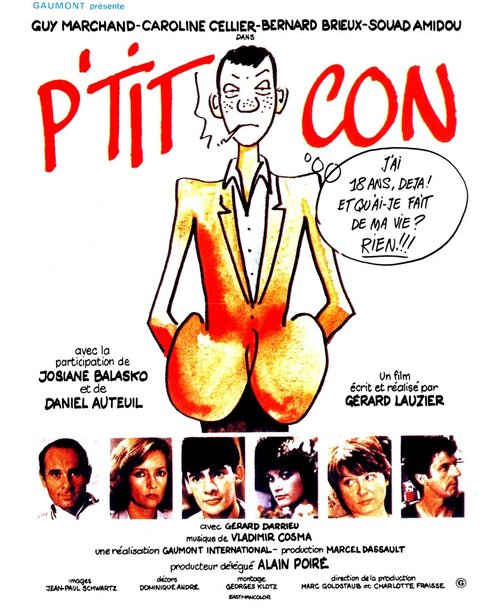 Обложка (Постер) Придурок / P'tit con (1984) SATRip Обложка (Постер) Придурок / P'tit con (1984) SATRip