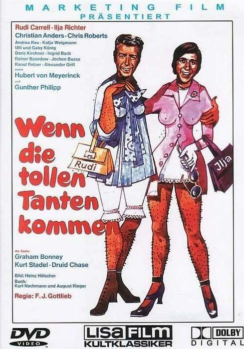 Обложка (Постер) Приезд долговязых тётушек / Wenn die tollen Tanten kommen (1970) SATRip Обложка (Постер) Приезд долговязых тётушек / Wenn die tollen Tanten kommen (1970) SATRip