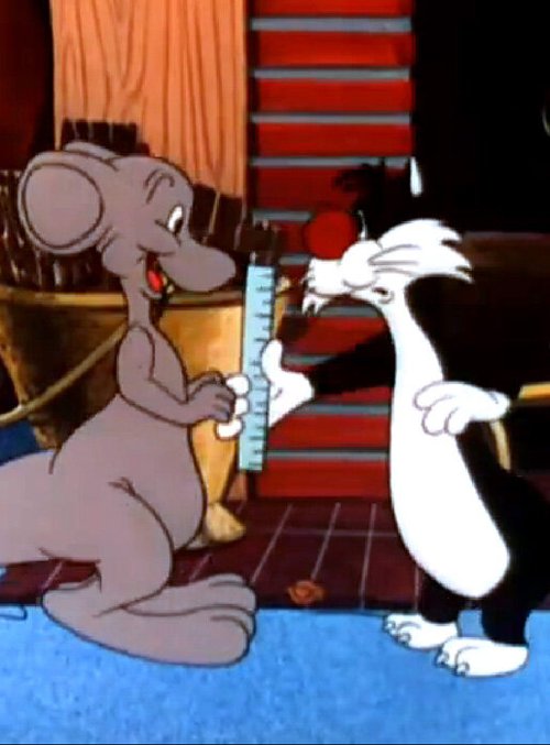 Обложка (Постер) Прыгай, но смотри по сторонам / Hop, Look and Listen (1948) 