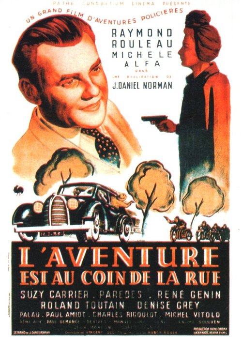 Обложка (Постер) Приключение на углу улицы / L'aventure est au coin de la rue (1944) SATRip Обложка (Постер) Приключение на углу улицы / L'aventure est au coin de la rue (1944) SATRip