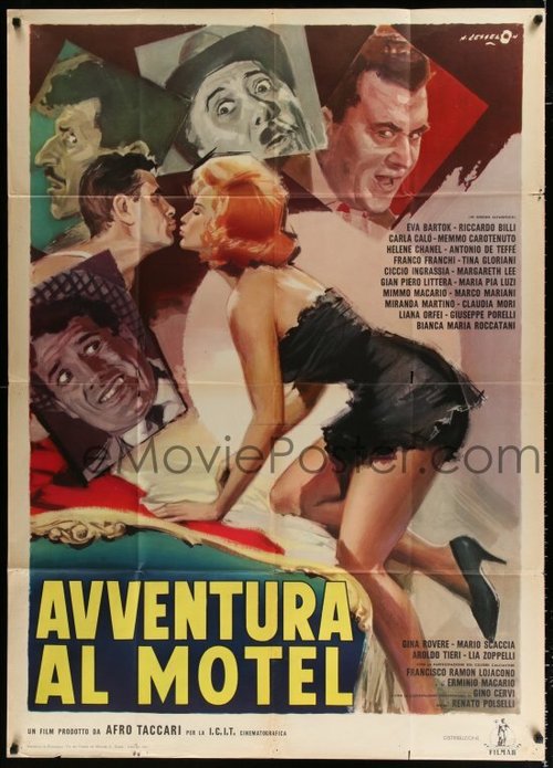 Обложка (Постер) Приключение в мотеле / Avventura al motel (1963) SATRip