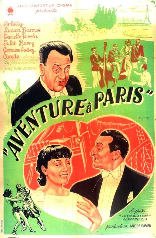Обложка (Постер) Приключение в Париже / Aventure à Paris (1936) SATRip Обложка (Постер) Приключение в Париже / Aventure à Paris (1936) SATRip