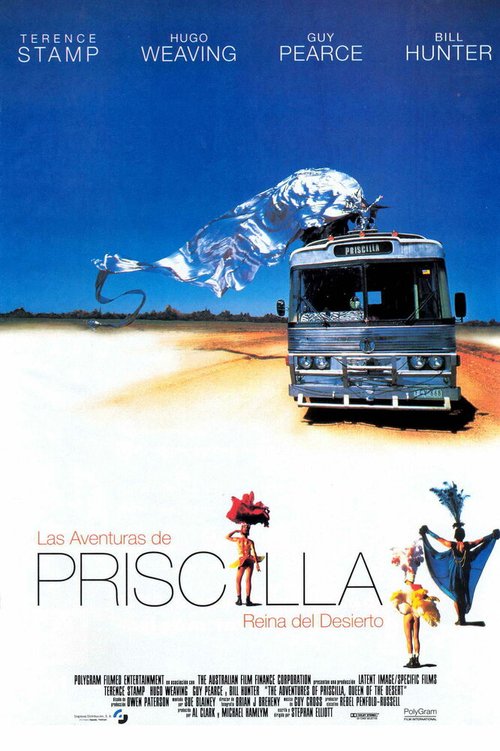Обложка Приключения Присциллы, королевы пустыни / The Adventures of Priscilla, Queen of the Desert (1994) 