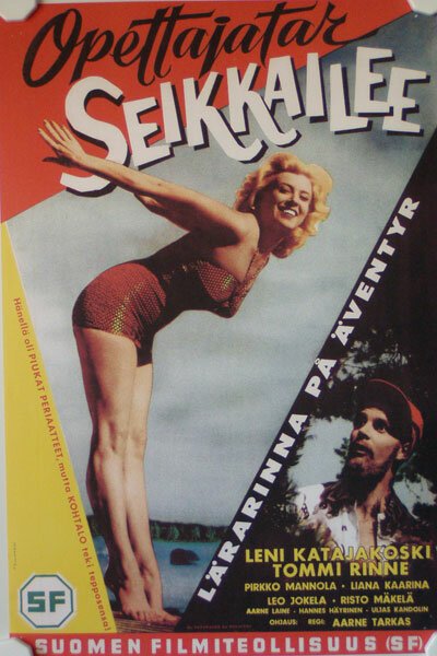 Обложка (Постер) Приключения учительницы / Opettajatar seikkailee (1960) SATRip Обложка (Постер) Приключения учительницы / Opettajatar seikkailee (1960) SATRip
