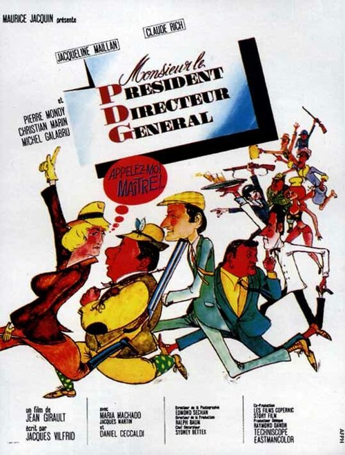 Обложка (Постер) Приключения в загородном доме / Monsieur le Président Directeur Général (Appelez-moi Maître) (1966) SATRip Обложка (Постер) Приключения в загородном доме / Monsieur le Président Directeur Général (Appelez-moi Maître) (1966) SATRip