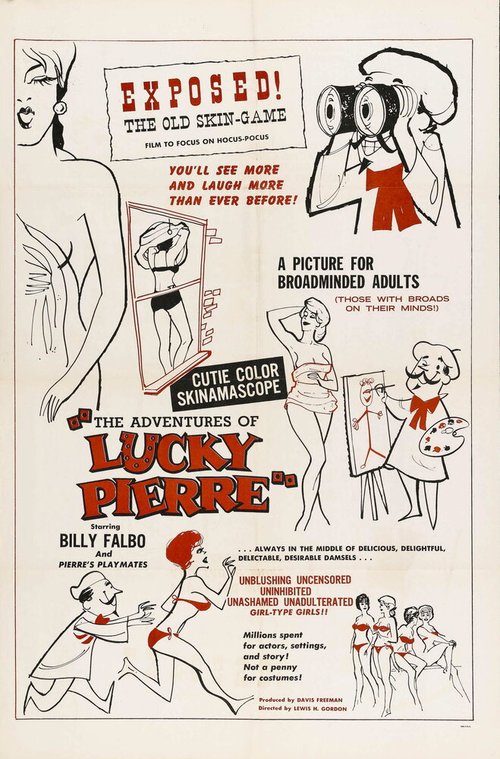 Обложка (Постер) Приключения везунчика Пьера / The Adventures of Lucky Pierre (1961) SATRip Обложка (Постер) Приключения везунчика Пьера / The Adventures of Lucky Pierre (1961) SATRip