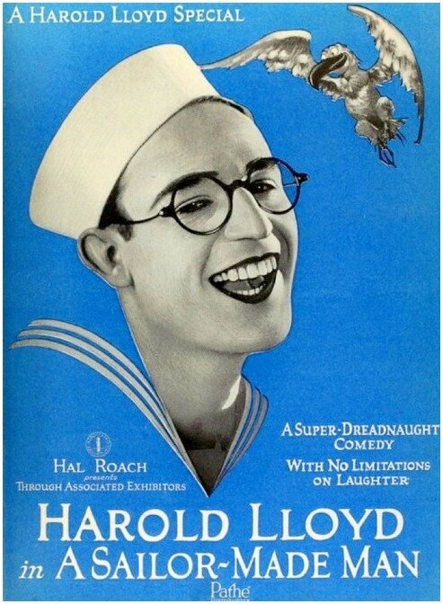 Обложка (Постер) Прирождённый моряк / A Sailor-Made Man (1921) SATRip Обложка (Постер) Прирождённый моряк / A Sailor-Made Man (1921) SATRip