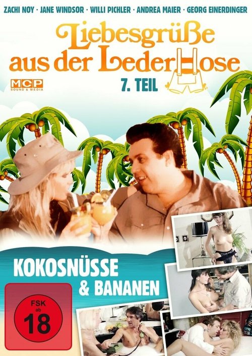 Обложка (Постер) Приветствия от кожаных штанов 7 / Liebesgrüße aus der Lederhose 7 - Kokosnüsse und Bananen (1992) HDRip Обложка (Постер) Приветствия от кожаных штанов 7 / Liebesgrüße aus der Lederhose 7 - Kokosnüsse und Bananen (1992) HDRip