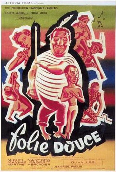 Обложка (Постер) Приятное сумасшествие / Folie douce (1950) SATRip Обложка (Постер) Приятное сумасшествие / Folie douce (1950) SATRip