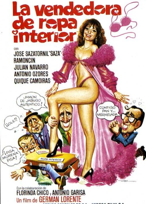 Обложка (Постер) Продавщица нижнего белья / La vendedora de ropa interior (1982) SATRip Обложка (Постер) Продавщица нижнего белья / La vendedora de ropa interior (1982) SATRip