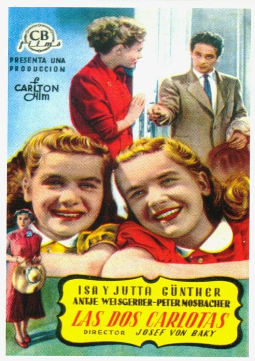 Обложка (Постер) Проделки близнецов / Das doppelte Lottchen (1950) SATRip Обложка (Постер) Проделки близнецов / Das doppelte Lottchen (1950) SATRip