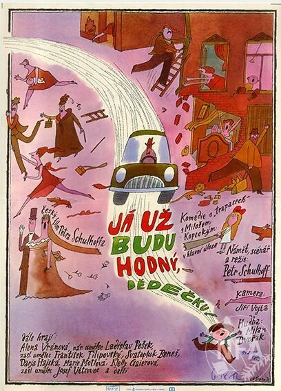 Обложка (Постер) Проделки мизантропа / Já uz budu hodný, dedecku! (1979) SATRip