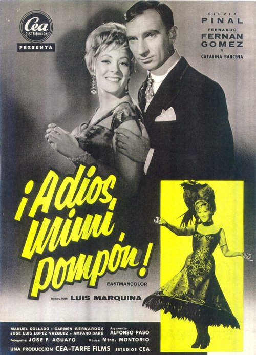 Обложка (Постер) Прощай, Мими Помпон / Adiós, Mimí Pompón (1961) SATRip Обложка (Постер) Прощай, Мими Помпон / Adiós, Mimí Pompón (1961) SATRip