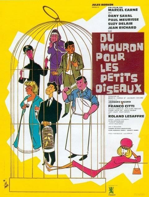 Обложка (Постер) Просо для птичек / Du mouron pour les petits oiseaux (1962) SATRip Обложка (Постер) Просо для птичек / Du mouron pour les petits oiseaux (1962) SATRip