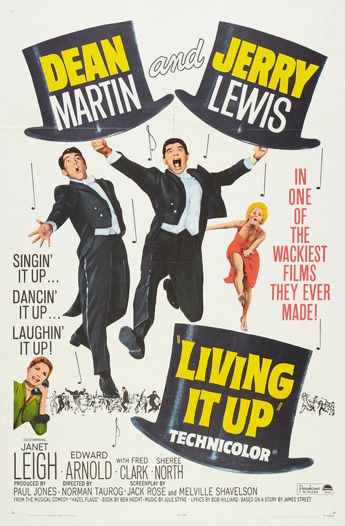 Обложка (Постер) Прожигая жизнь / Living It Up (1954) SATRip Обложка (Постер) Прожигая жизнь / Living It Up (1954) SATRip