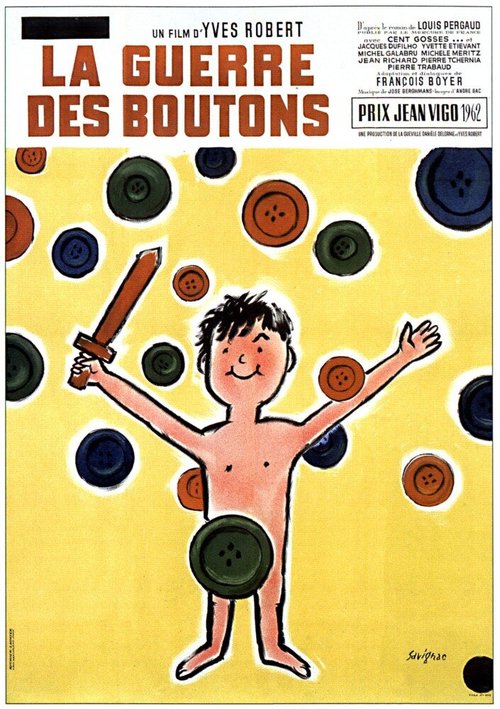 Обложка (Постер) Пуговичная война / La guerre des boutons (1962) SATRip Обложка (Постер) Пуговичная война / La guerre des boutons (1962) SATRip