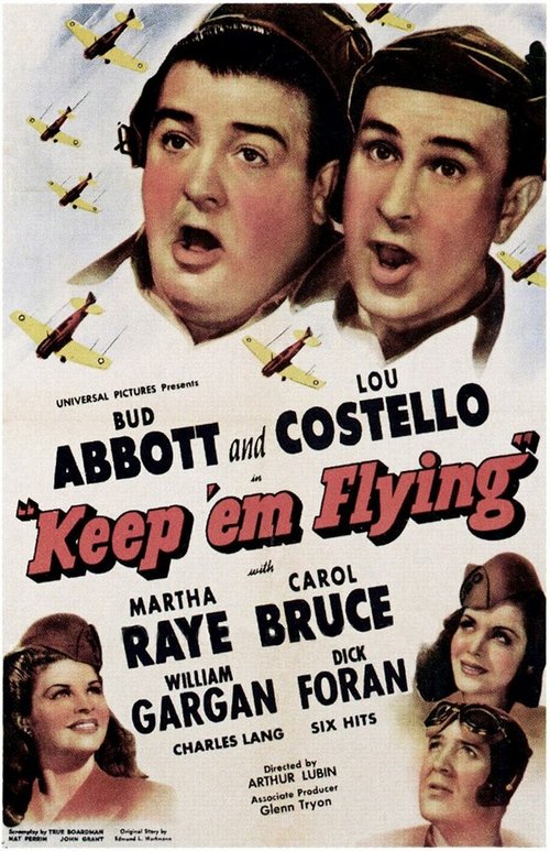 Обложка (Постер) Пусть они летят / Keep 'Em Flying (1941) SATRip Обложка (Постер) Пусть они летят / Keep 'Em Flying (1941) SATRip
