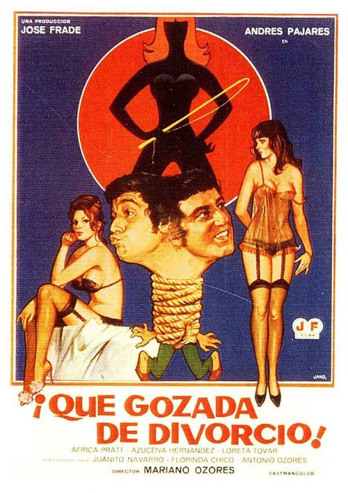 Обложка (Постер) ¡Qué gozada de divorcio! (1981) SATRip
