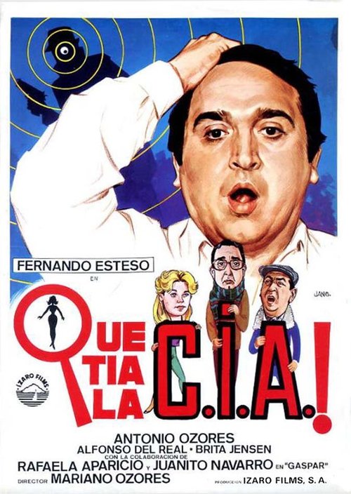 Обложка (Постер) ¡Qué tía la C.I.A.! (1985) Обложка (Постер) ¡Qué tía la C.I.A.! (1985)