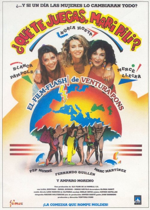 Обложка (Постер) Què t'hi jugues, Mari Pili? (1991) HDRip Обложка (Постер) Què t'hi jugues, Mari Pili? (1991) HDRip