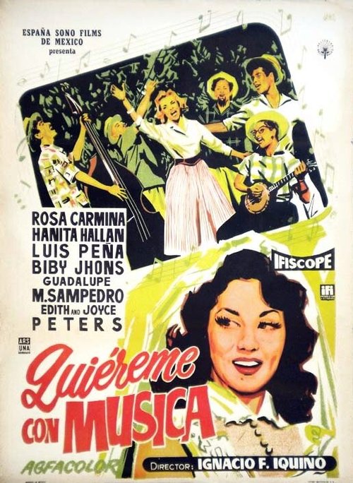 Обложка (Постер) Quiéreme con música (1957) SATRip Обложка (Постер) Quiéreme con música (1957) SATRip