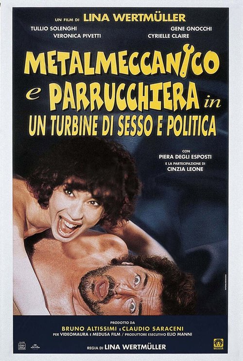 Обложка (Постер) Рабочий и парикмахерша / Metalmeccanico e parrucchiera in un turbine di sesso e di politica (1996) HDRip Обложка (Постер) Рабочий и парикмахерша / Metalmeccanico e parrucchiera in un turbine di sesso e di politica (1996) HDRip