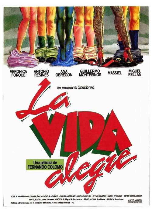 Обложка (Постер) Радостная жизнь / La vida alegre (1987) SATRip