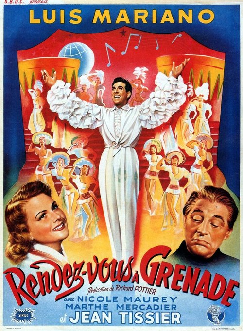 Обложка (Постер) Рандеву в Гранаде / Rendez-vous à Grenade (1951) SATRip Обложка (Постер) Рандеву в Гранаде / Rendez-vous à Grenade (1951) SATRip