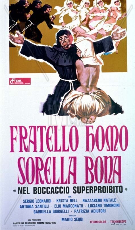 Обложка (Постер) Распутный монах и добрая сестра / Fratello homo sorella bona (1972) Обложка (Постер) Распутный монах и добрая сестра / Fratello homo sorella bona (1972)