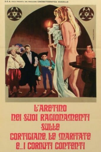Обложка (Постер) Рассуждения Аретинца о куртизанках, замужних дамах и… о счастливых рогоносцах / L'Aretino nei suoi ragionamenti sulle cortigiane, le maritate e... i cornuti contenti (1972) SATRip Обложка (Постер) Рассуждения Аретинца о куртизанках, замужних дамах и… о счастливых рогоносцах / L'Aretino nei suoi ragionamenti sulle cortigiane, le maritate e... i cornuti contenti (1972) SATRip
