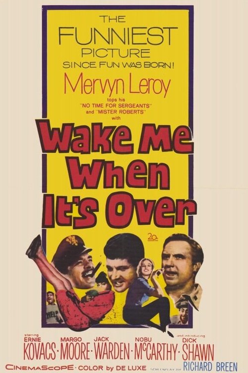 Обложка (Постер) Разбудите меня, когда это закончится / Wake Me When It's Over (1960) SATRip Обложка (Постер) Разбудите меня, когда это закончится / Wake Me When It's Over (1960) SATRip