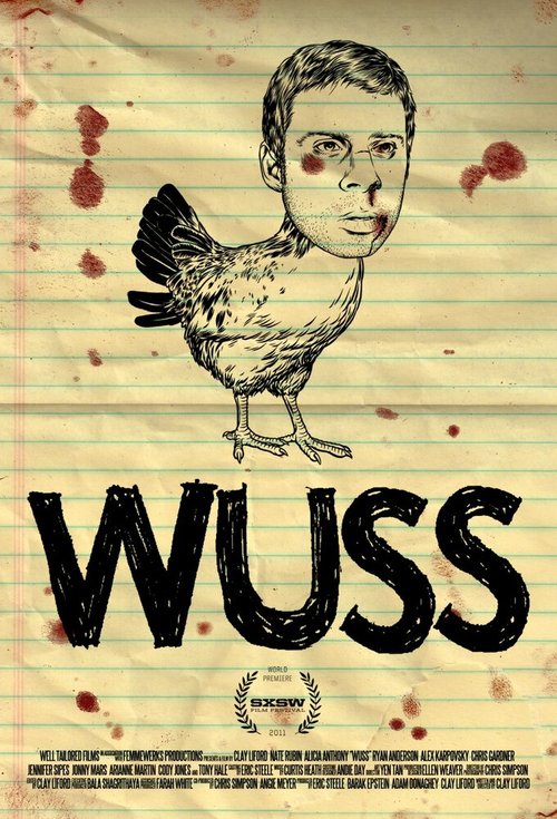 Обложка (Постер) Размазня / Wuss (2011) HDRip Обложка (Постер) Размазня / Wuss (2011) HDRip