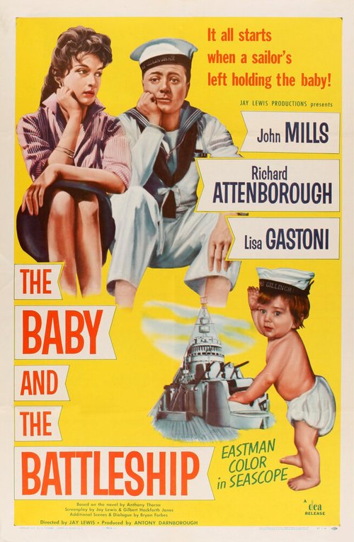 Обложка (Постер) Ребенок и броненосец / The Baby and the Battleship (1956) SATRip Обложка (Постер) Ребенок и броненосец / The Baby and the Battleship (1956) SATRip