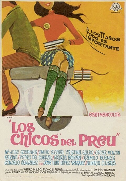 Обложка (Постер) Ребята с подготовительного отделения / Los chicos del Preu (1967) SATRip Обложка (Постер) Ребята с подготовительного отделения / Los chicos del Preu (1967) SATRip