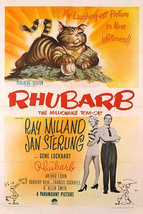 Обложка (Постер) Ревень / Rhubarb (1951) SATRip Обложка (Постер) Ревень / Rhubarb (1951) SATRip
