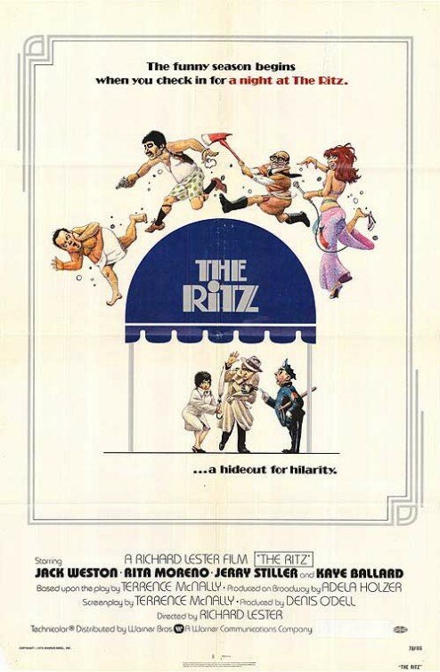 Обложка (Постер) Риц / The Ritz (1976) SATRip Обложка (Постер) Риц / The Ritz (1976) SATRip
