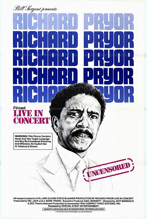 Обложка (Постер) Ричард Прайор: Живой концерт / Richard Pryor: Live in Concert (1979) SATRip
