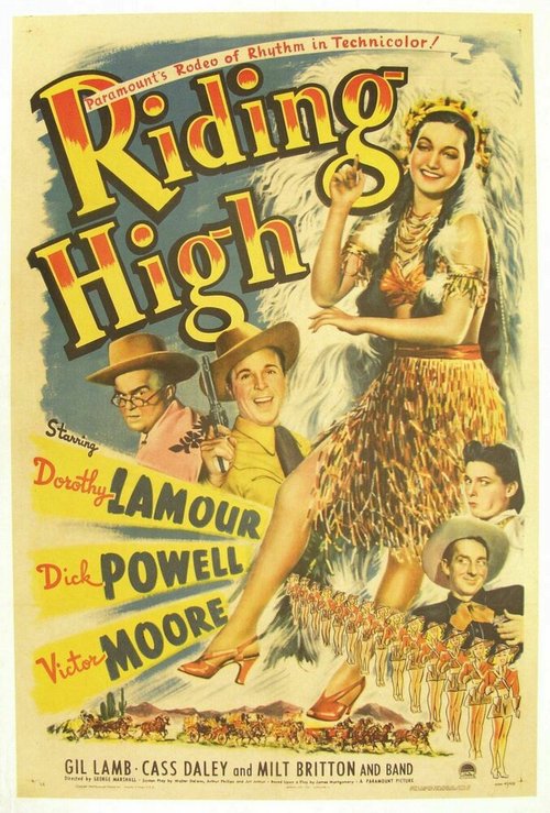 Обложка (Постер) Riding High (1943) SATRip Обложка (Постер) Riding High (1943) SATRip
