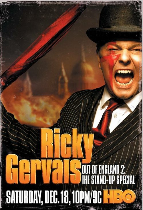 Обложка (Постер) Рики Джервэйс: Вне Англии 2 / Ricky Gervais: Out of England 2 - The Stand-Up Special (2010) HDRip Обложка (Постер) Рики Джервэйс: Вне Англии 2 / Ricky Gervais: Out of England 2 - The Stand-Up Special (2010) HDRip