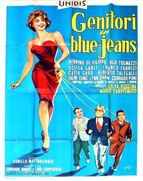 Обложка (Постер) Родители в голубых джинсах / Genitori in blue-jeans (1960) SATRip Обложка (Постер) Родители в голубых джинсах / Genitori in blue-jeans (1960) SATRip
