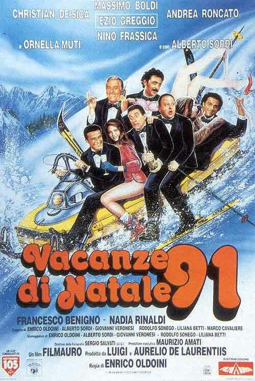 Обложка (Постер) Рождественские каникулы '91 / Vacanze di Natale '91 (1991) HDRip Обложка (Постер) Рождественские каникулы '91 / Vacanze di Natale '91 (1991) HDRip