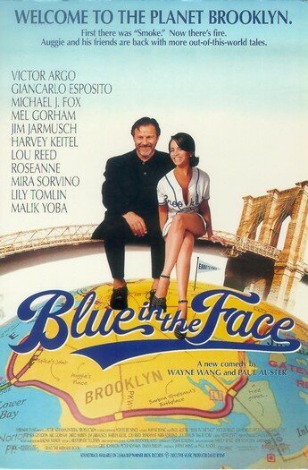 Обложка (Постер) С унынием в лице / Blue in the Face (1995) HDRip Обложка (Постер) С унынием в лице / Blue in the Face (1995) HDRip