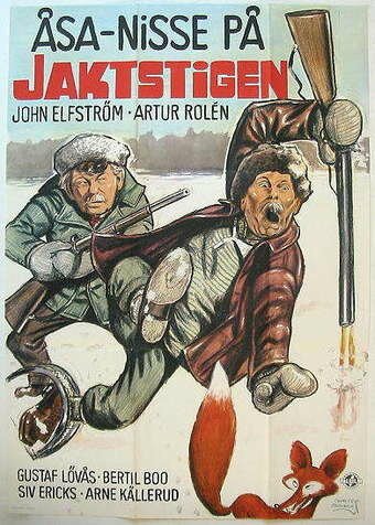 Обложка (Постер) Åsa-Nisse på jaktstigen (1950) SATRip Обложка (Постер) Åsa-Nisse på jaktstigen (1950) SATRip