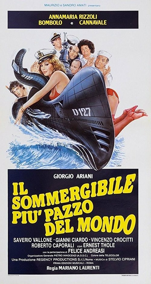 Обложка (Постер) Самая безумная подлодка в мире / Il sommergibile più pazzo del mondo (1982) SATRip