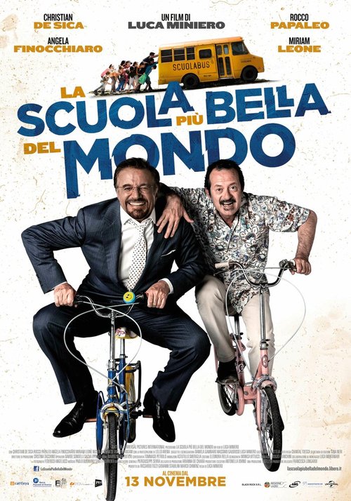 Обложка (Постер) Самая красивая школа мира / La scuola più bella del mondo (2014) 